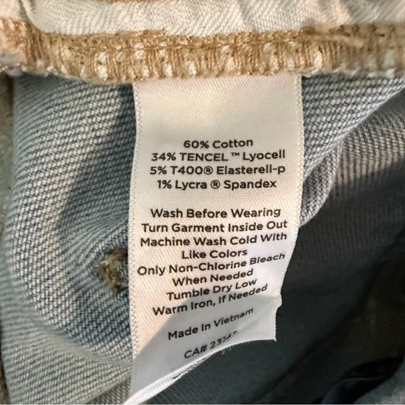 Talbots High-Waist Relaxed Barrel Jeans 2P - Picture 7 of 7